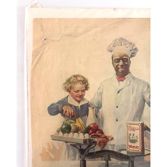 1923 Original Antique Magazine Ad | Cream of Wheat | “A Study in Values” - Picture 7 of 7